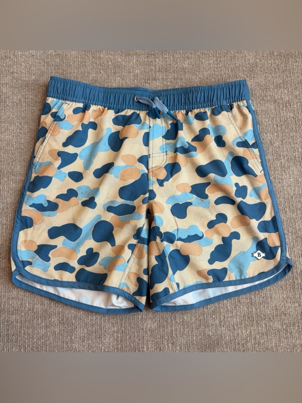 Burlebo Boys Sz XL Swim Trunks
